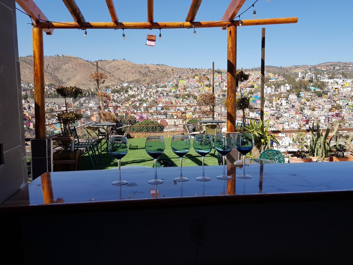 Hotel Casona De Las Aves กัวนาฮัวโต ภายนอก รูปภาพ