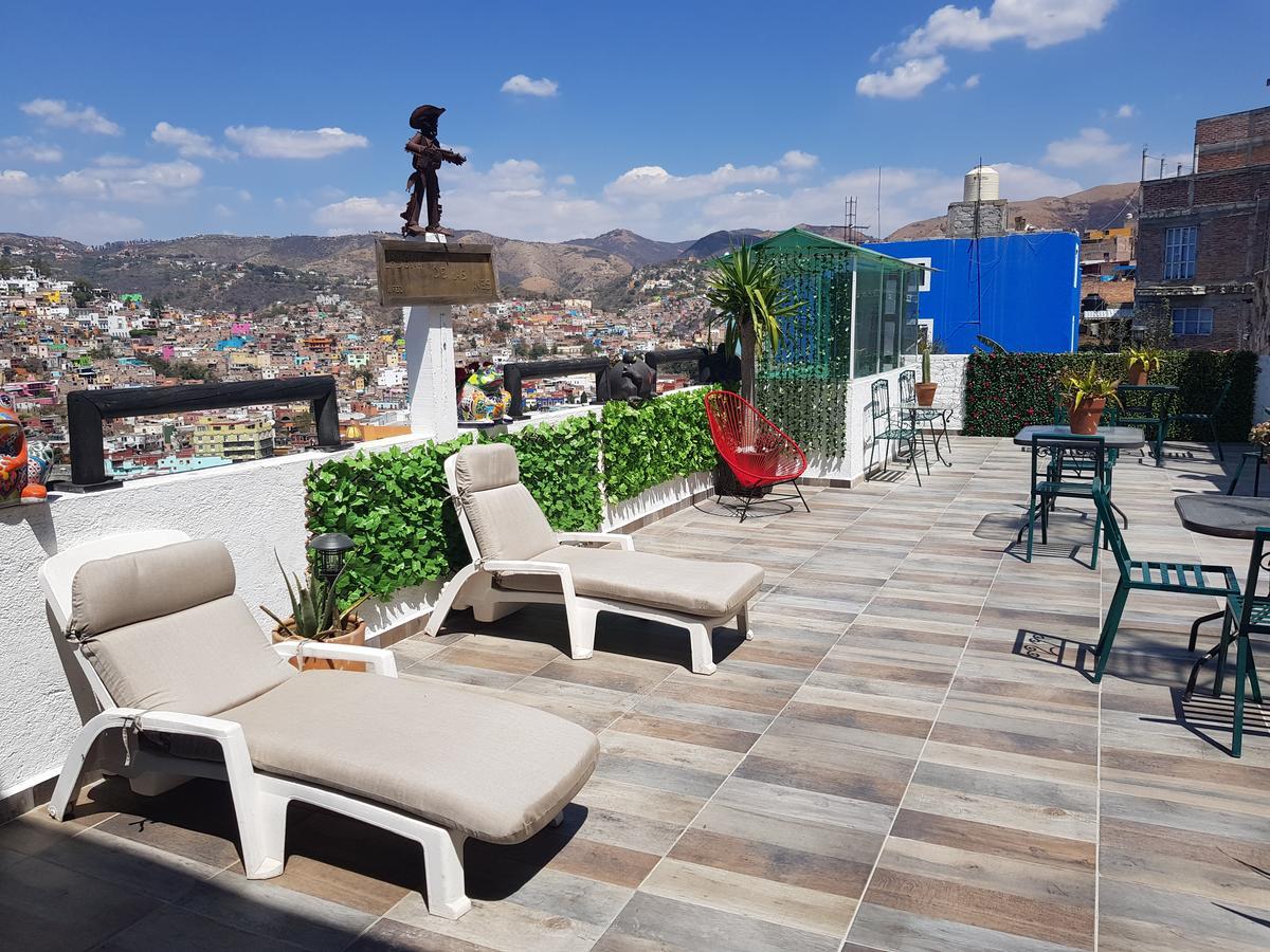 Hotel Casona De Las Aves กัวนาฮัวโต ภายนอก รูปภาพ