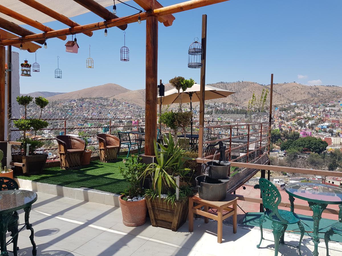 Hotel Casona De Las Aves กัวนาฮัวโต ภายนอก รูปภาพ